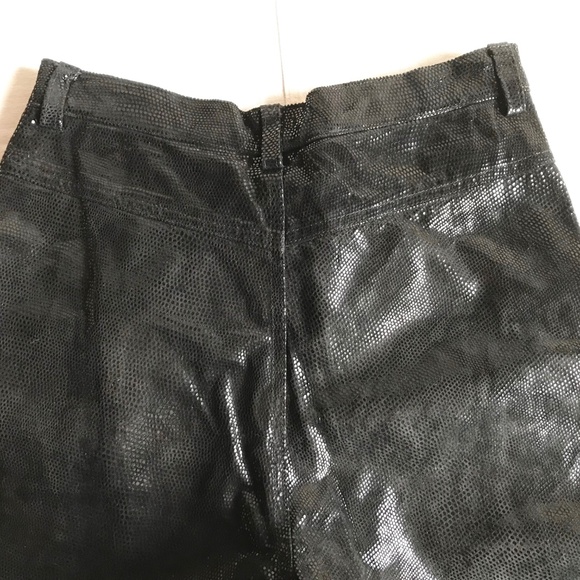 Isabel Black Shimmery Jeans Style Pants 10 - Picture 7 of 8